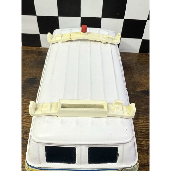 Vintage BELL SYSTEM TELEPHONE Van Toy BANK Western Stamping Corp W Stopper - Picture 9 of 11